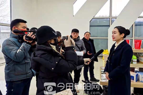 市委宣传部“新春走基层”采访团走进颍泉